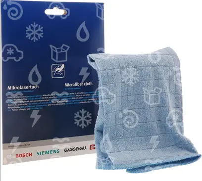 Čisticí utěrka na varné desky Bosch Siemens 00312289, mikrovlákno 40 × 40 cm